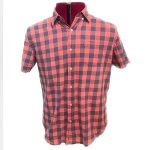 Sonoma men’s button up short sleeve shirt size L